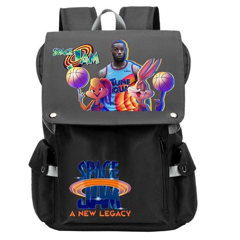 Large Capacity Backpack Waterproof Multi-functional Animation Cartoon Men's and Women's Fashion Leisure Bag
