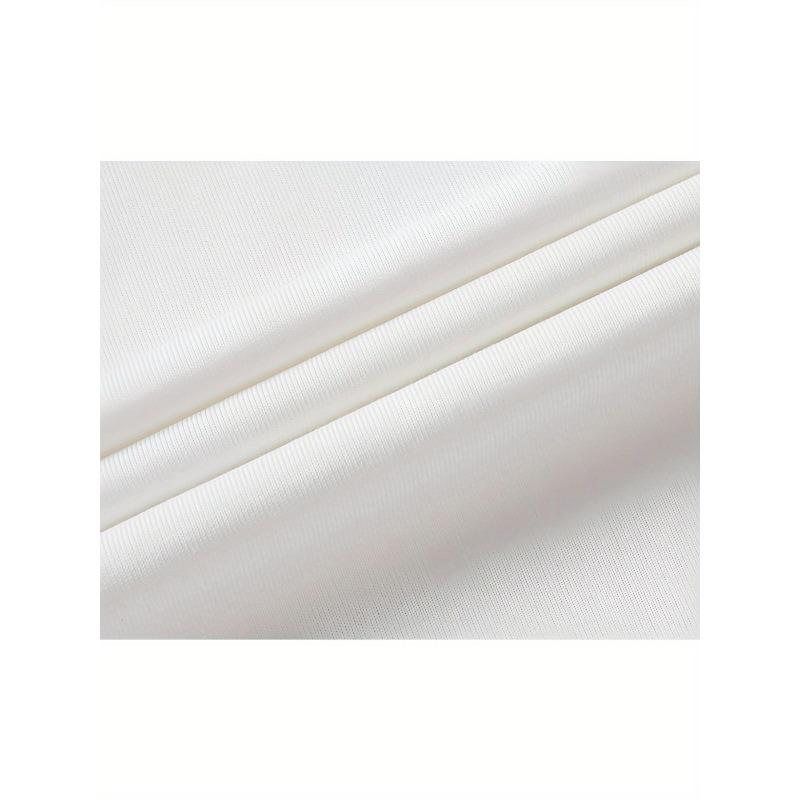 European Sizes 1pc Men's T-Shirt - Tropical Palm Tree & Sunset Print Short Sleeve Round Neck Casual Tee with Hawaiian Surf Vibes