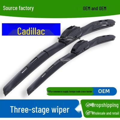 Fits Cadillac ATSL, XT5, CT5, XT4, CT4, SRX, CT6 Three-Section Wiper.