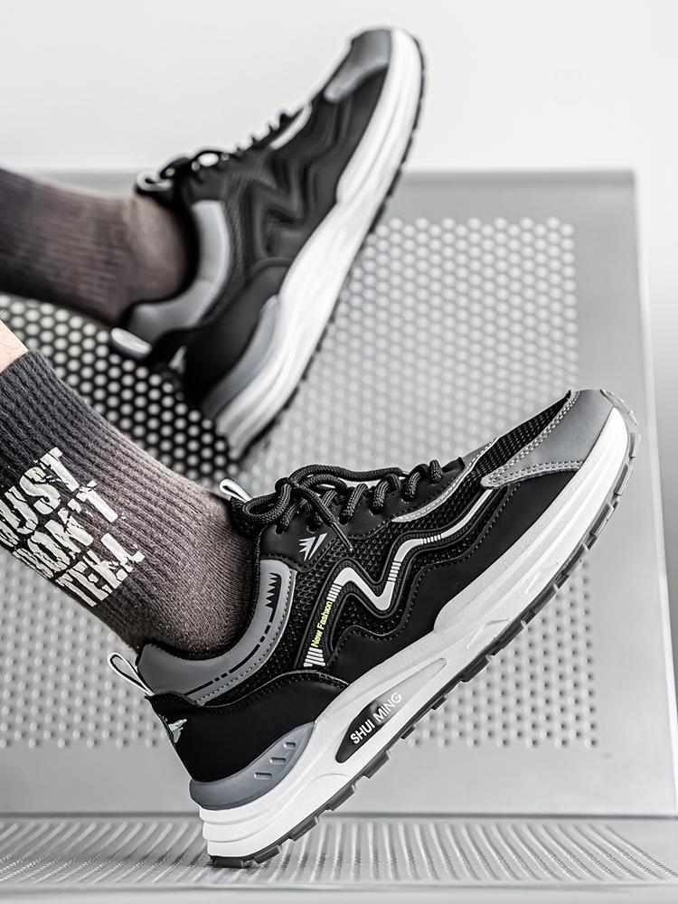 Summer new breathable fashion mesh shoes soft sole non-slip light versatile casual men's shoes sports  student running sneakers