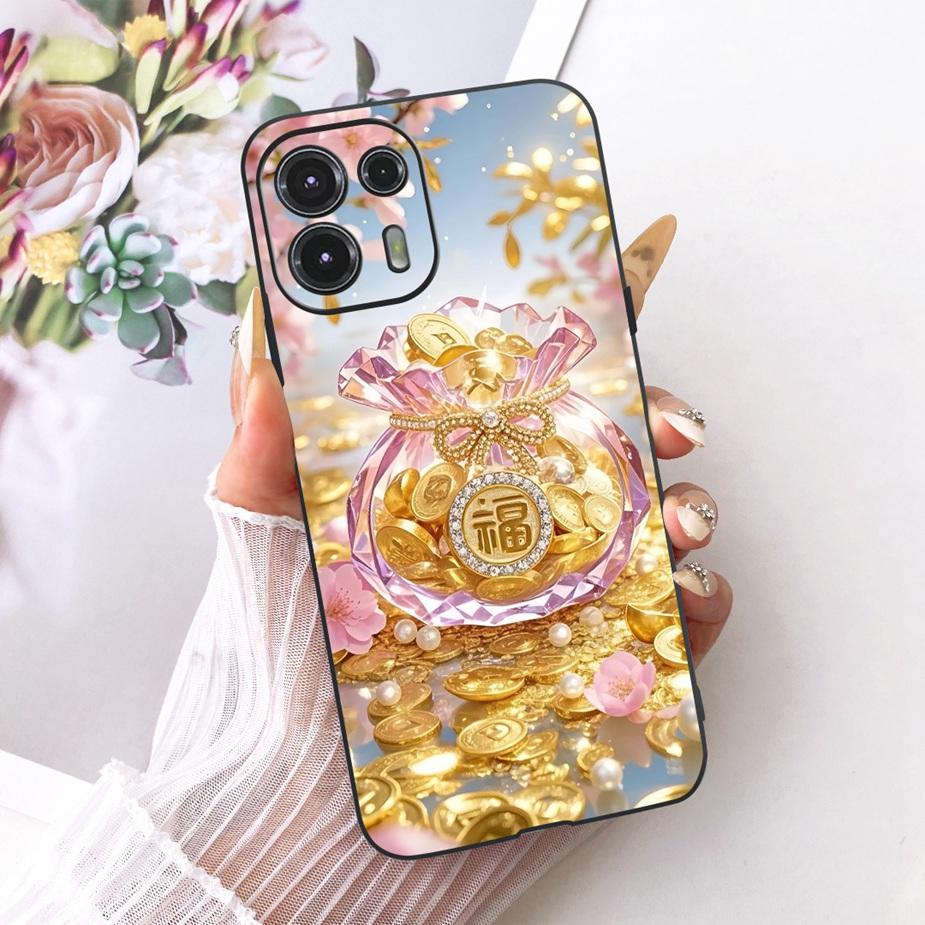 For Motorola Edge 20 Lite Case Edge20 Fusion New Luxury Painted Cover Soft Silicone Case For Motorola Edge 20 Pro Edge20 5G Bags
