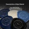 Dunlop 541R FLOW Elgitarrplektrum: Nylon Halkfri, Slitstark för Snabbt Plockande & Plektrumspel.