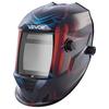 Welding Helmet Auto Darkening True Color, 100 X 80 Mm Welding Hood Solar-Powered, Welder Mask with 4 Arc Sensors, Wide Shade 4/5-9/9-13 for TIG MIG