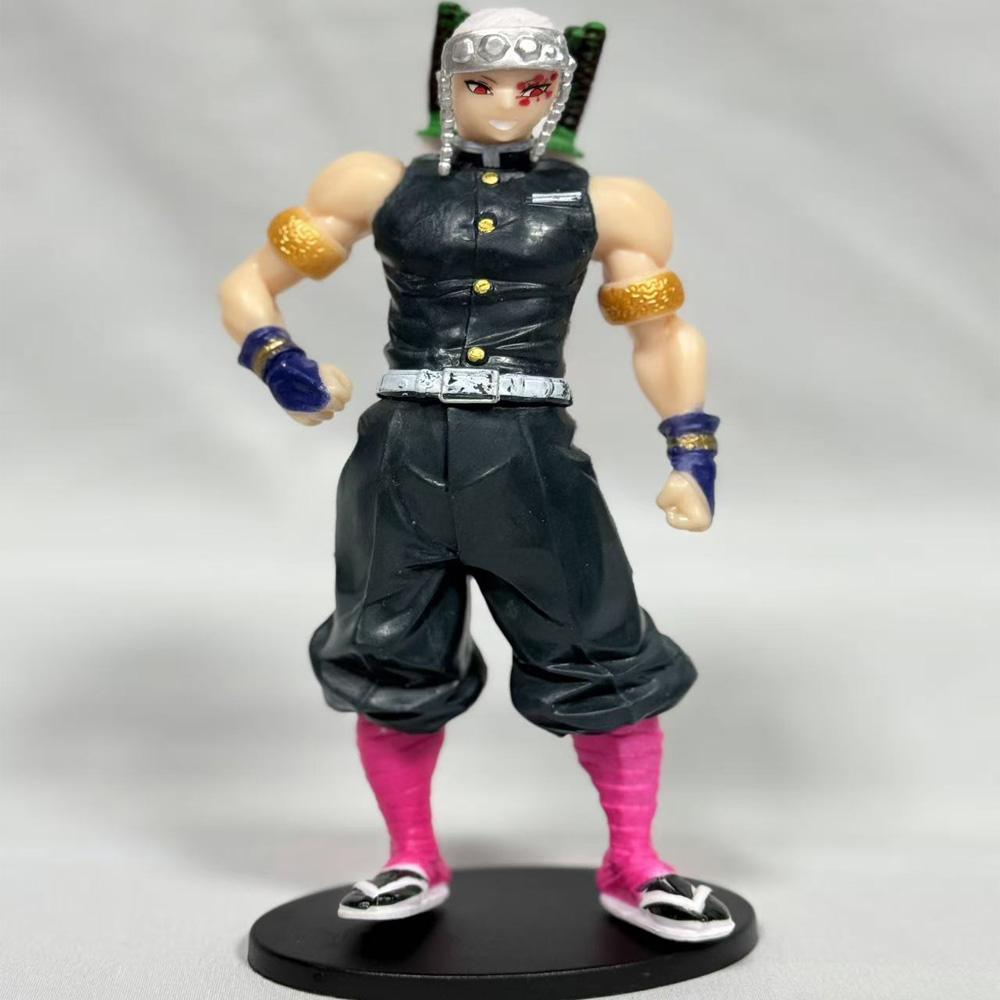 Non-Toxic .Spot Anime Slayer Kimetsu No Yaiba Figure Kamado Tanjirou Action Figure Agatsuma Zenitsu Nezuko Warrior Pvc Model Toys