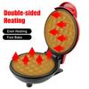 Pan Eggette Machine Mini Electric Waffles Maker Mini Waffle Pot Egg Cake Oven Bubble Egg Oven Breakfast Waffle Molds Gofrera