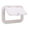 12 X 8 Inch Boat Deck Hatch with Safety Lock and Key Excellent Sealing UV Resistant for Boat Yacht RV