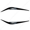 2pcs Headlight Eyelids Eyebrows Car Accessories Gloss Black/Carbon Look For BMW X4 X3 G01 G02 2018     + ABS