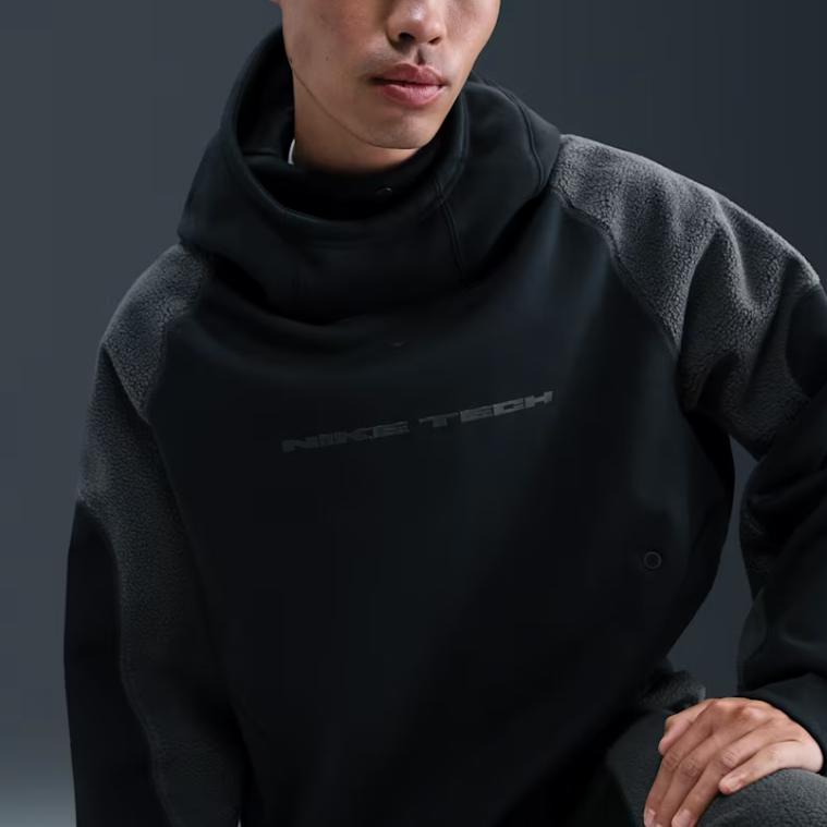 Nike Therma-Fit Tech Boreas Warm Loose Hooded Durable Sweatshirt Men sweatshirt IB3364-010