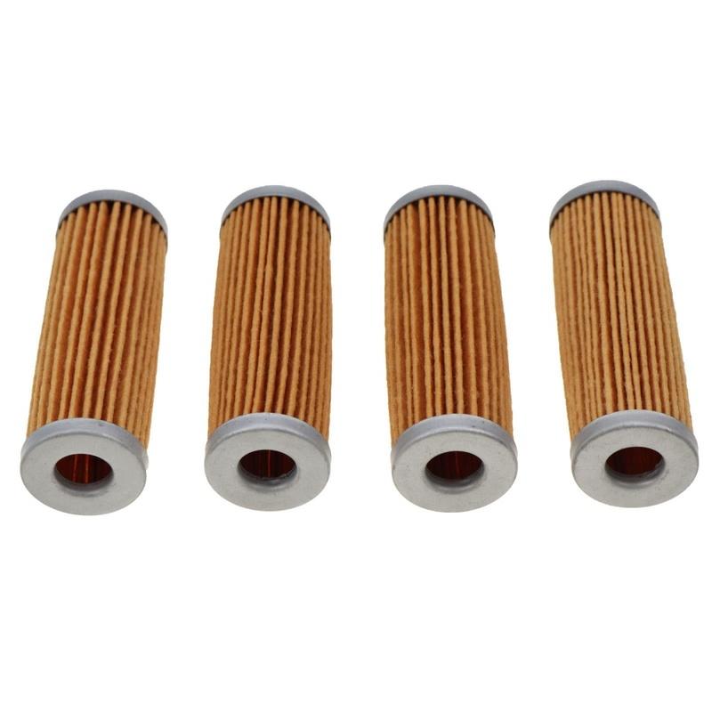 4PCS 15231-43560 Fuel Filter 1T021-43560 For Kubota Tractor B1550 B1750 B2150 B2710 B7100 G4200 G5200 15231-43562 14301-12470