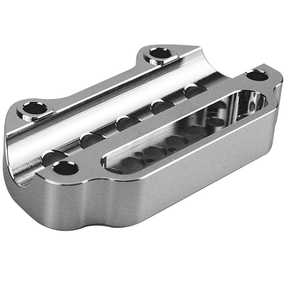 Motorcycle Parts for Harley Sportster 1200 883 XL Dyna Low Rider FXDF Aluminum Indicator Light Handlebar Top Bar Riser