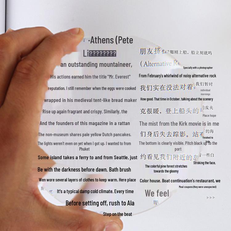 Optical Science Kit: Concave/Convex Lenses, Prisms, Night Vision Projector, White/Green Glass