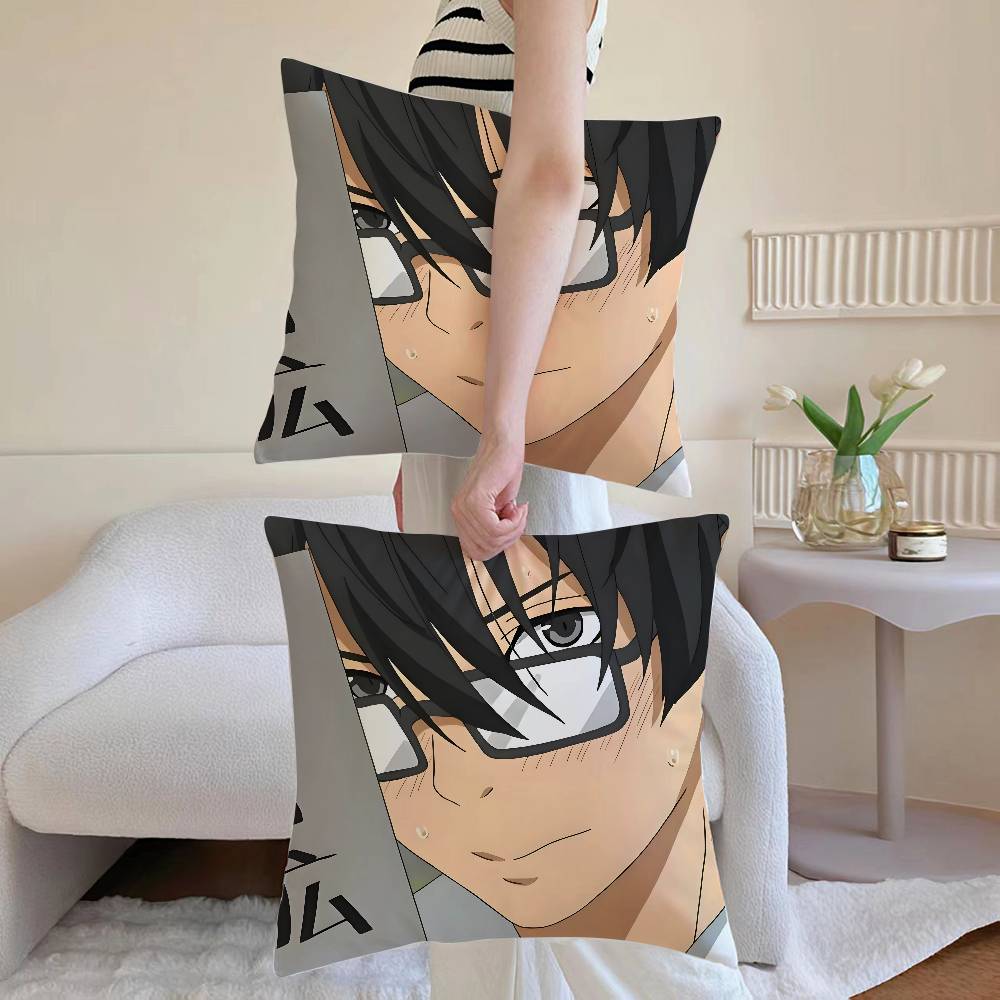 M-Мой маленький монстр Наволочка Диван и Гостиная Декоративные наволочки Пылезащитные и Клещезащитные Невидимая молния 12x12Inch