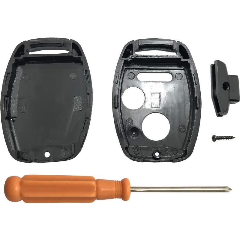 Replacement Keyless Entry Key Fob Case Cover Fits for Honda Accord Civic 2003-2012 CR-V 2005 2006 Pilot Hybrid EX EX SE CR-V 2007 2011 Odyssey