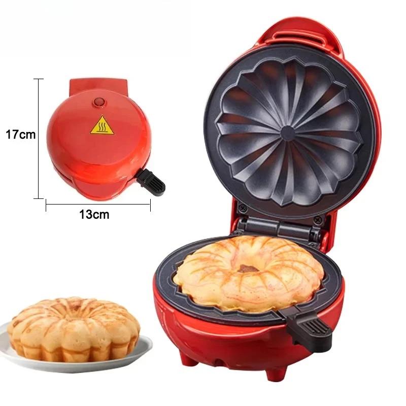 Electric Cake Maker Mini Waffles Bowl Breakfast Machine Non-Stick Cupcake Muffin Oven Pumpkin Pie Molds Egg Cake 110V/220V