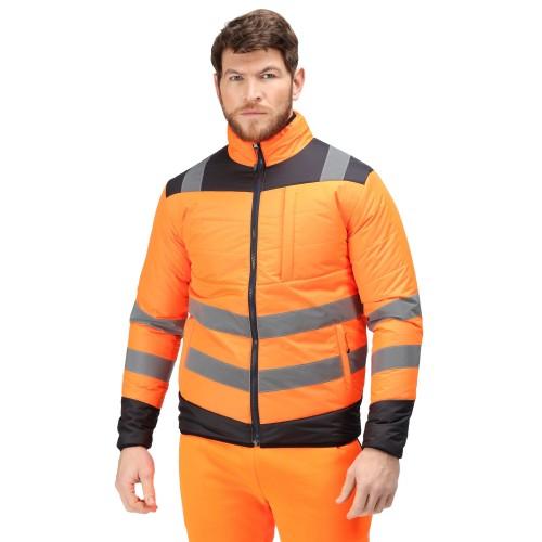 Regatta Professional Herre forvirret Hi-Vis Thermal Top