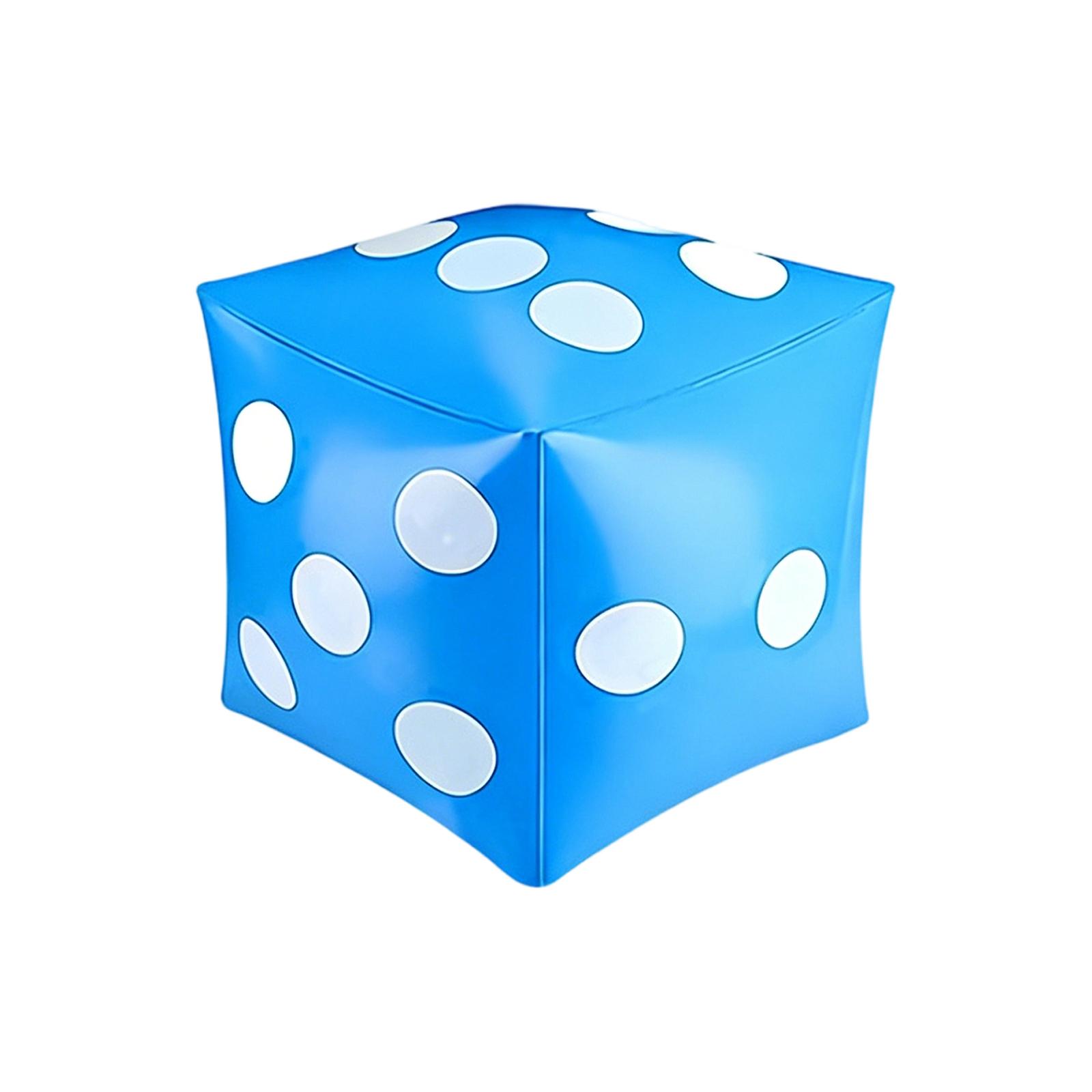 Inflatable Dice Stage Game — Large Dice Toy, Decorative Prop One Size