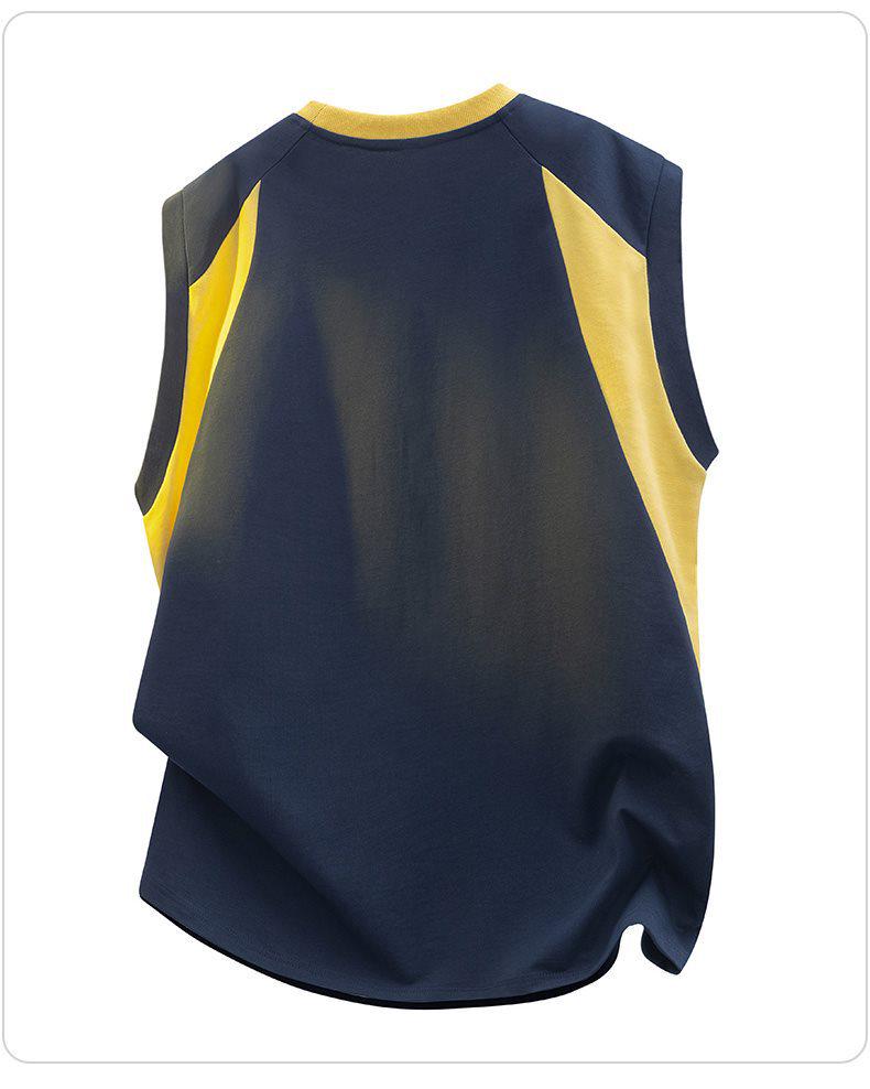 Men's Summer 2026 Trendy Sleeveless Loose T-Shirt