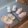 Baby Kleinkind Schuhe neuer Herbst Leder weiche Sohle Jungenschuhe atmungsaktiv Kleinkind und Mädchen Schuhe Trend Großhandel