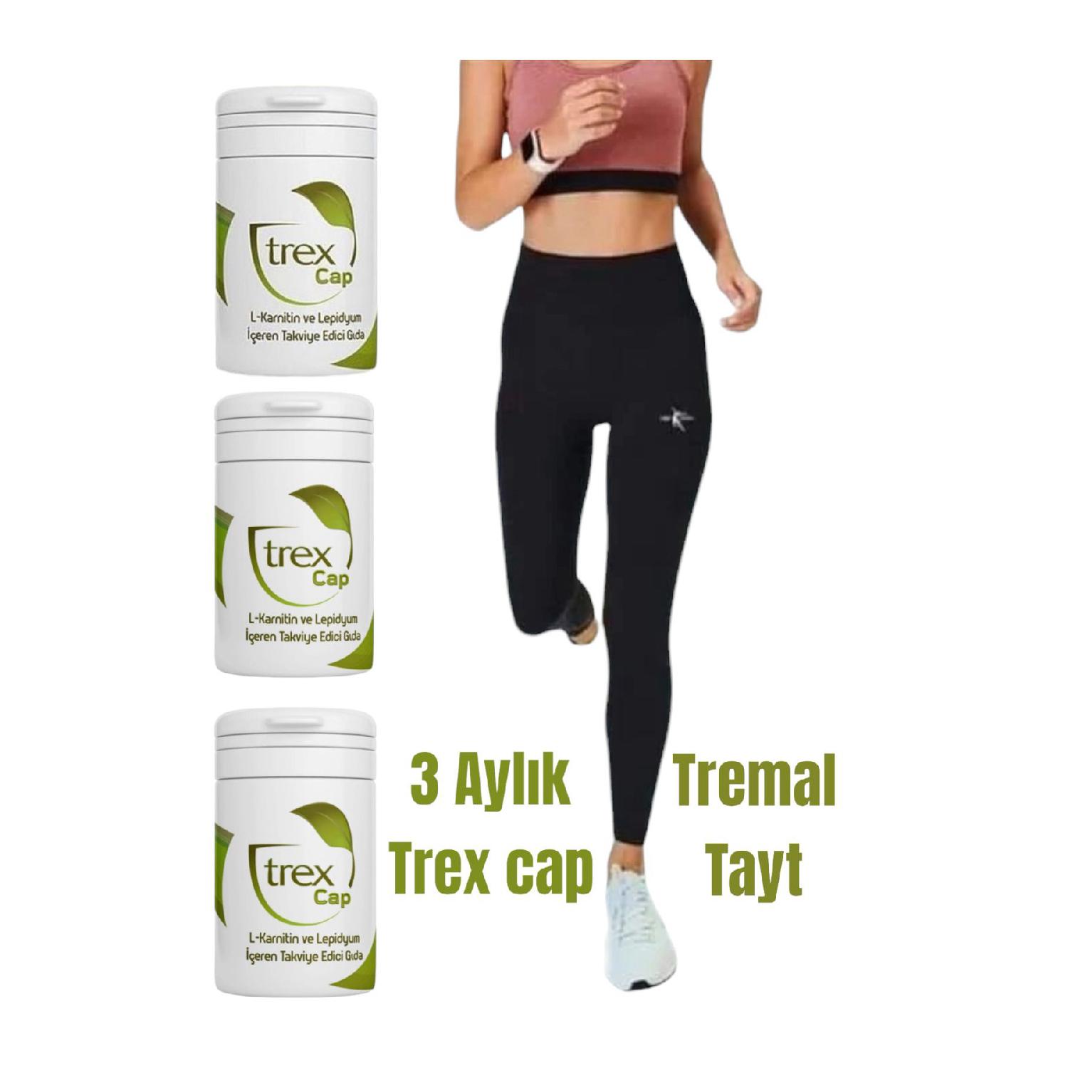 

Trextea Trexcap Food Supplement Detox 3 Months 90 Days And Thermal Tights
