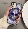 Mexican Skull Girl tattooed Art Phone Case for iPhone 17 Air 15 16 16e 11 12 13 14 Pro Max Plus Cover coque Fundas