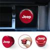 1Pc Dustproof Car Cigarette Lighter Plug Cover Button Cap for Jeep Wrangler JK Gladiator Renegade Patriot Compass Grand Cherokee