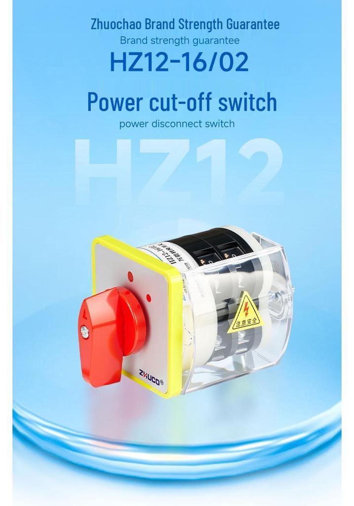 Zhuochao HZ12-16/02 Two-Position Universal Power Disconnect Switch