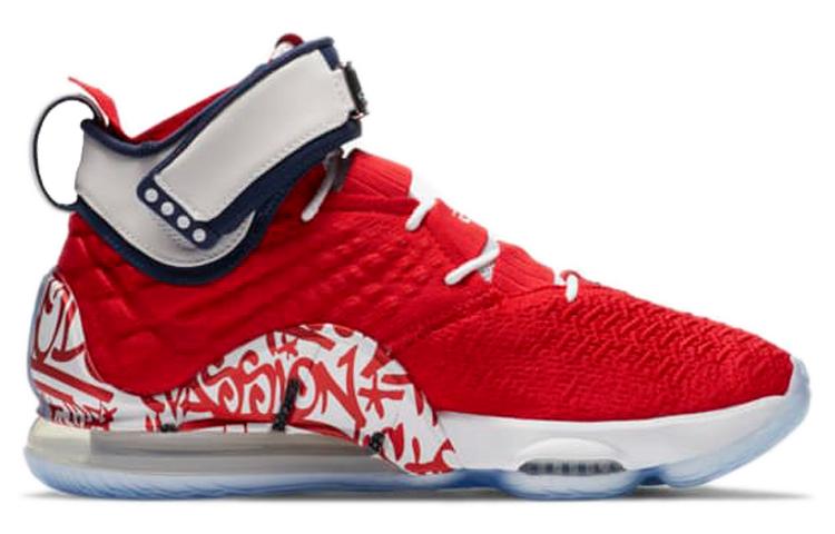 Nike LeBron 17 EP LeBron 4 Red Graffiti CT6052-600