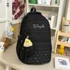 Schoolbag Mifu Soft Peach Powder Campus Sweet Wind School Bag Korean junior and high school girls go out in class Versatile backpack