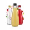5x DROP JUICE BOTTLE 330ml + CAP GLASS BOTTLES FOR SYRUP AND LIQUEUR