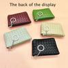 1Pc Women Pu Clutch Long Casual Wallet Litchi Grain Coin Purse Female Bag Wrist Bags Zipper Phone Pocket Credit Card Holder