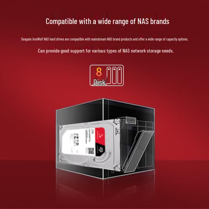 Seagate IronWolf 2TB 5400RPM NAS Hard Drive