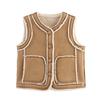 Zbzr Autumn New Women Clothes European and American Fan Car Suede Fur Fur Button Vest Vest