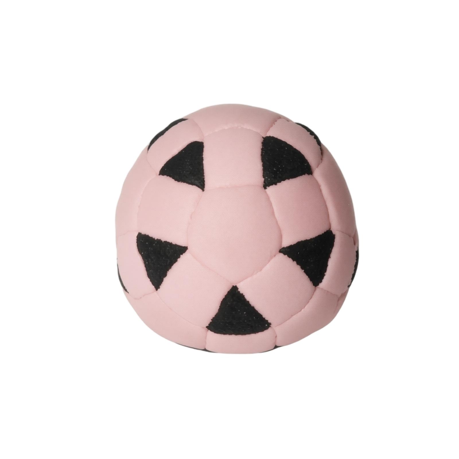 

Soft Fabric Soccer Bean Bag Toy Filled with Lightweight Material Suitable for Beginners Indoor and Outdoor Use Freestyle Activity Gift One Size рожевий