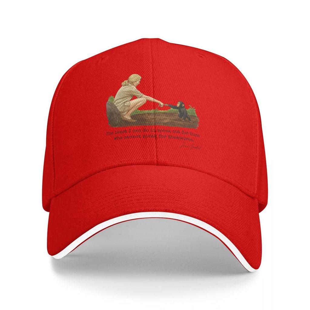Baseball Caps Rest In Piece Jane Goodall RIP Customized Unisex Women Casual Summer Hats