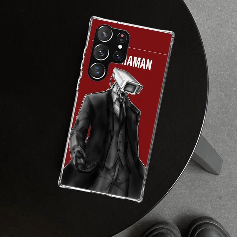 

S-Skibidi Toilet Mobile Cell Phone Case Cover for Samsung Galaxy S26 S25 Edge S24 S23 Ultra S22 Plus S21 FE S20 + Art Customized Samsung S20 Plus