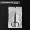 Stainless Steel Nose & Eyebrow Scissors: Pointed & Round Tips, Various Styles for Beauty & Makeup Needs