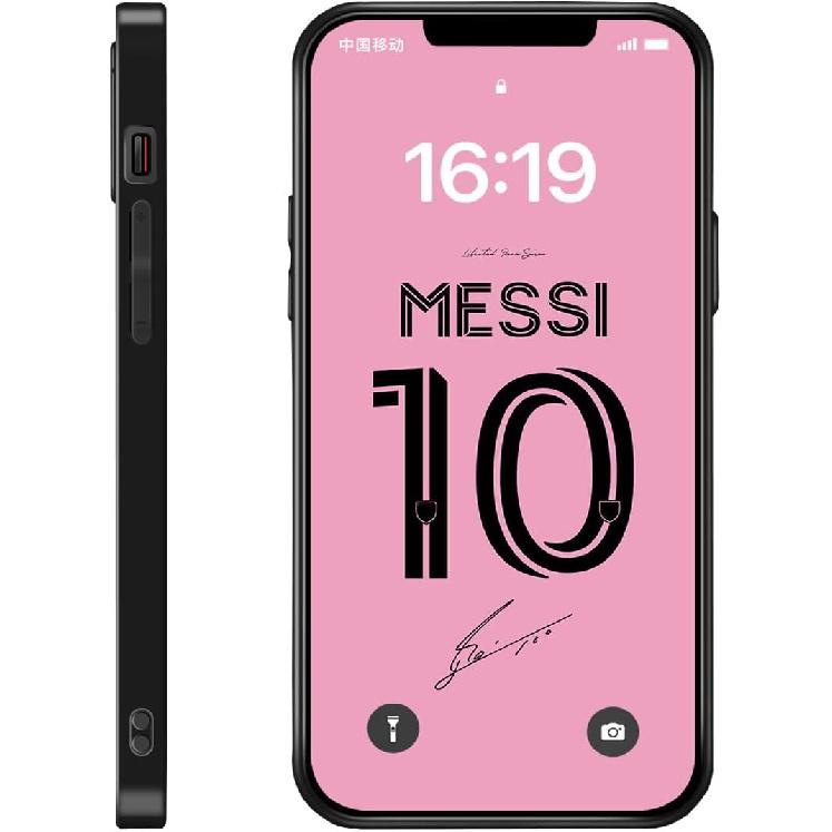 

ZERMU for iPhone 11 Case, Lione%l Mess%i Super Soccer Star Miam%i #10 Fashion Full Protection Soft Silicone TPU Shock Absorption Bumper Cover Case