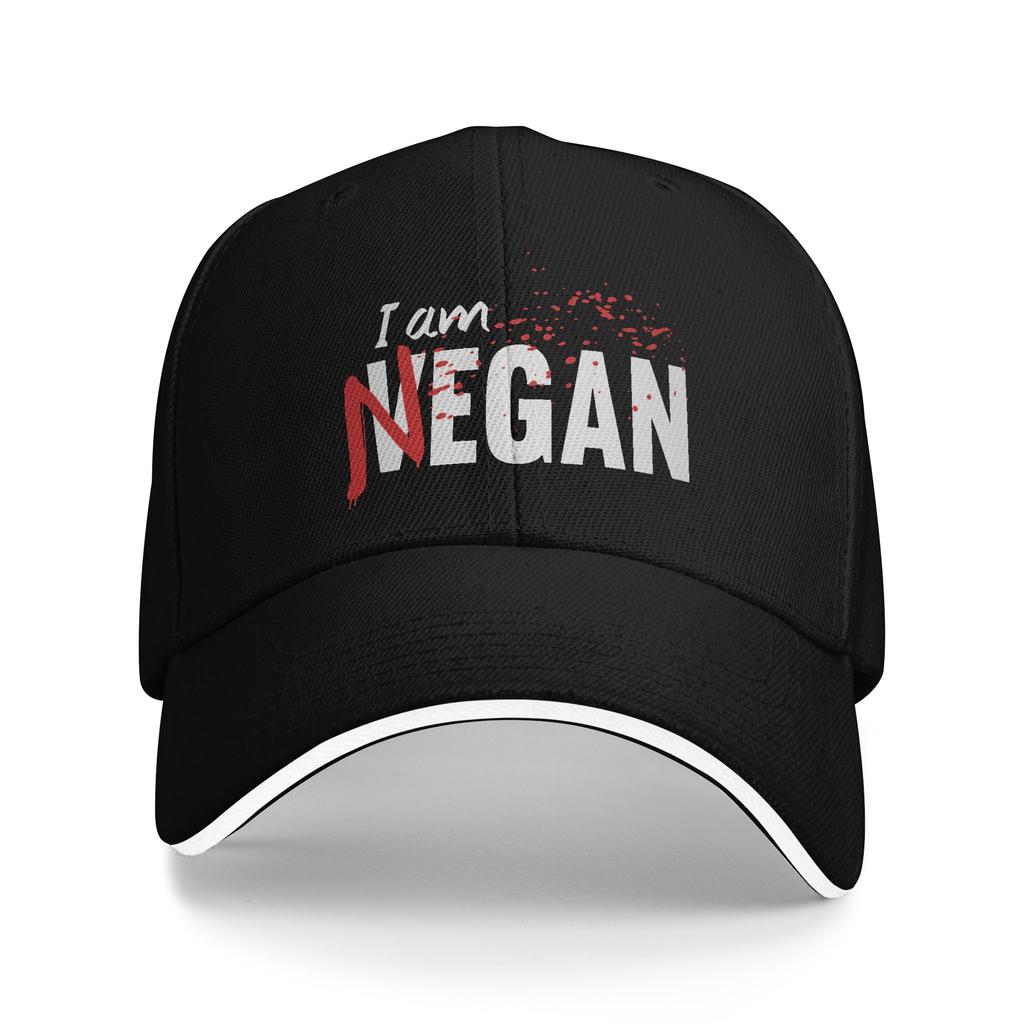 The Walking Dead Negan Lucille Baseball Caps Hip Hop  Sandwich Hat for Unisex Women Breathable Caps Hat Workouts