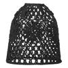 Bedroom Pendant Lamp Shade Black S Hand Woven Bohemian Lampshade Indoor Light Cover Rustic Decorative Hanging Lamp Cover