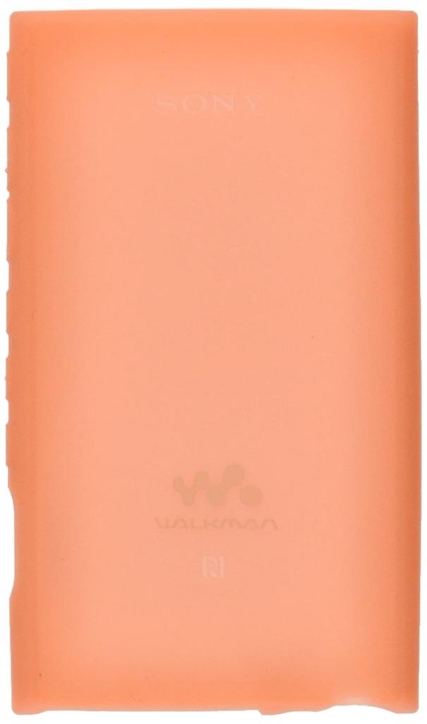 Genuine Sony Walkman Accessory Series Silicone Orange NW-A100 Case, (CKM-NWA100 D)