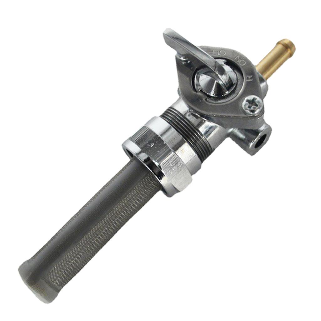 Gas Fuel Petcock Shut Off Valve Switch Fit for Big Twin Sportster Cross Bones Dyna Electra Glide Fatboy Heritage Softail