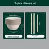 Rice Husk Disposable Tableware Set