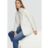 Куртка Женская s.Oliver Лёгкая Стёганая Relaxed Fit 2160411.0330. Белый/бежевый