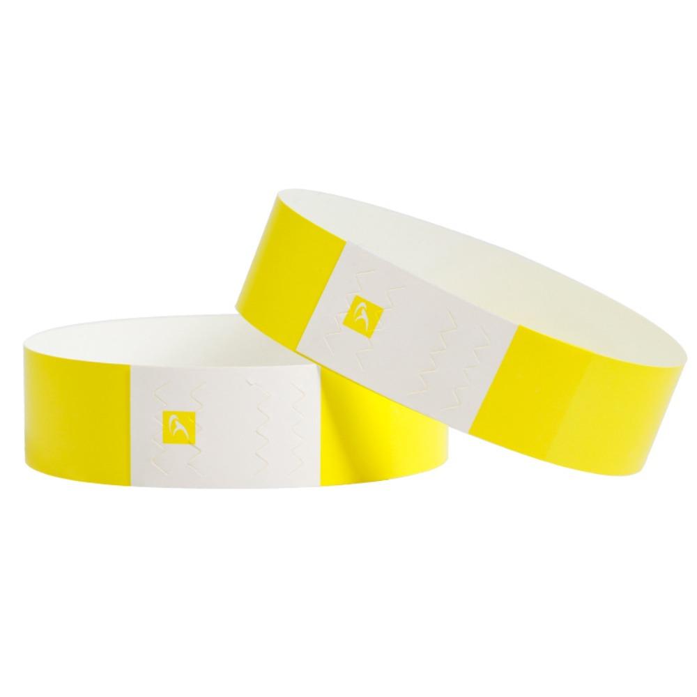 100 Piezas Pulseras de Papel Tyvek Impermeables Desechables para Fiestas Pulseras Multiusos para Natación Pulseras de Identificación