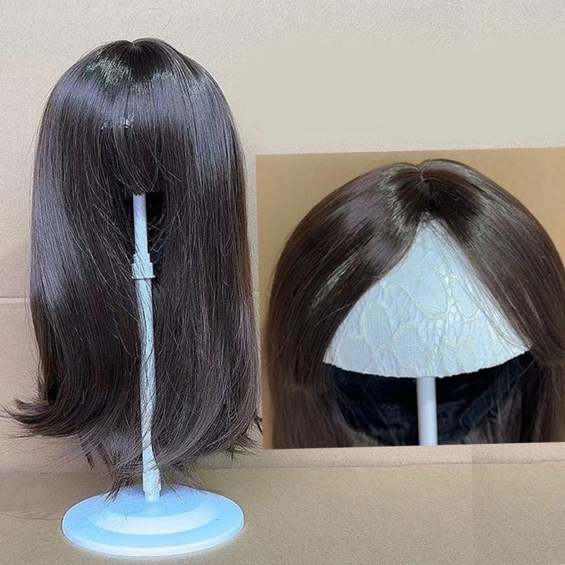 Leichter Tragbarer Perückenständer mit Verstellbarer Höhe Praktischer Perückenhalter Hutständer für Zuhause und Salon-Ausstellung