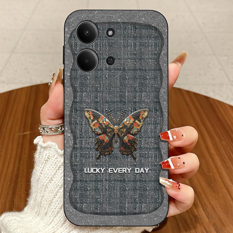 Case For Redmi 15C Poco C85 Beautiful Butterfly Star Antifouling High Quality Matte Housing For Xiaomi PocoC85 redmi15c Coque