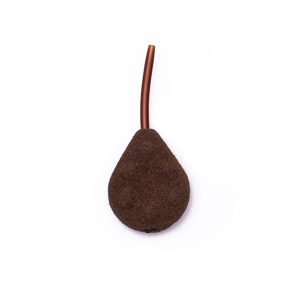 Carp lead grippon inline brown 100 g