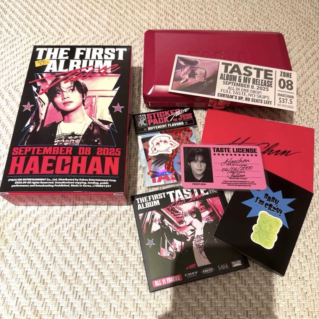 

[USED] HAECHAN NCT Haechan TASTE Tincase ver. Album