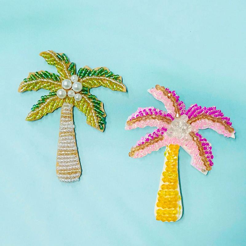 3D kokosové nášivky na oblečení DIY k našití korálková aplikace Parches Bordados Para Clothing Decoration