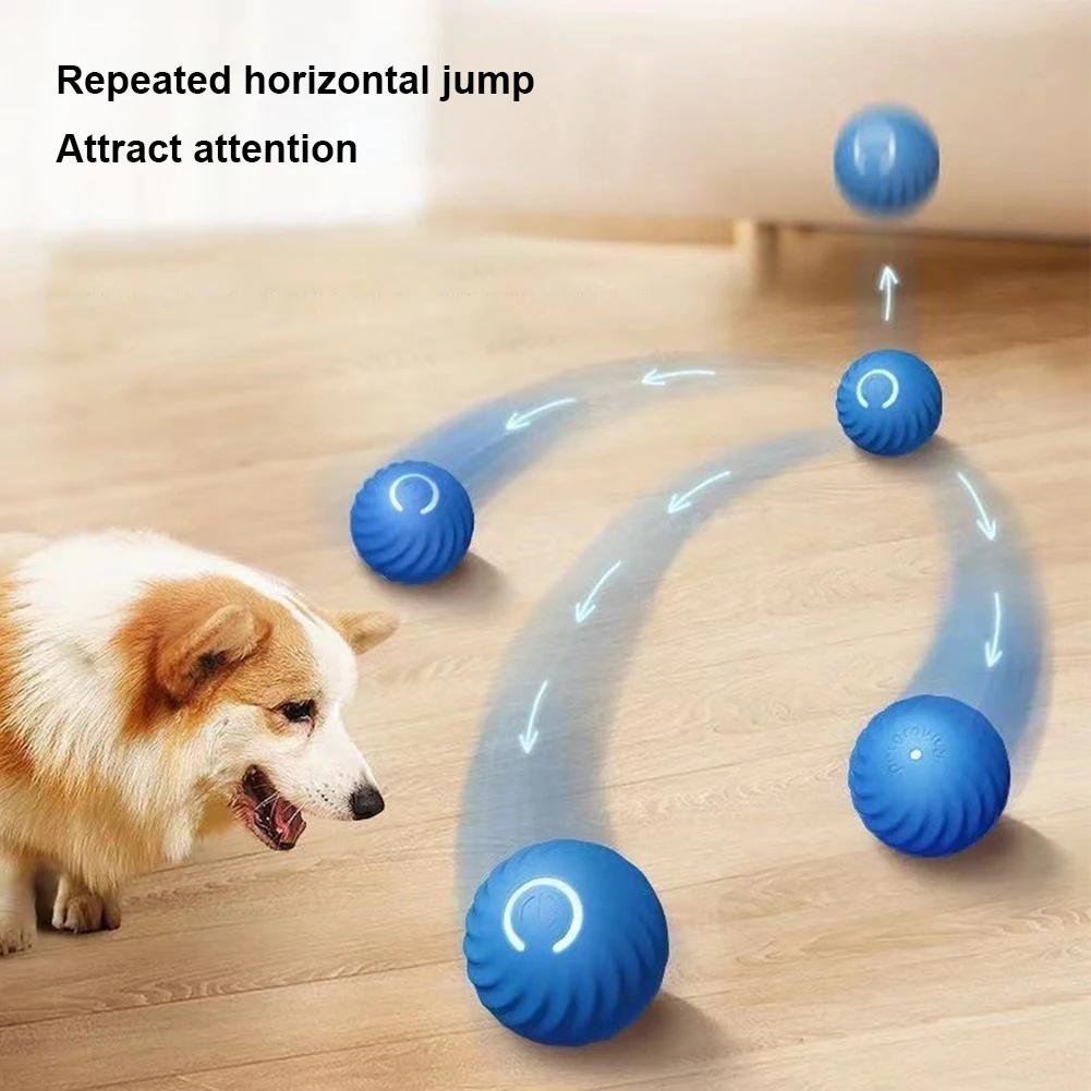 CE Interactive Pet Smart Electric Ball Toy Can Reverse Popular Automatic Dog Toy Cat Dog Playing toys Pet Toys